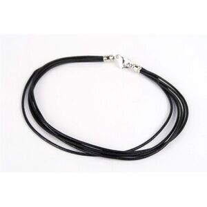 Bulgari Black Multi-Strand Necklace